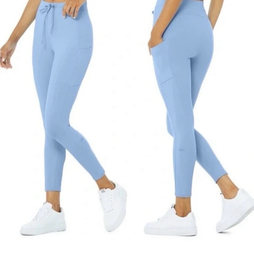 Alo checkpoint tie 7/8 leggings